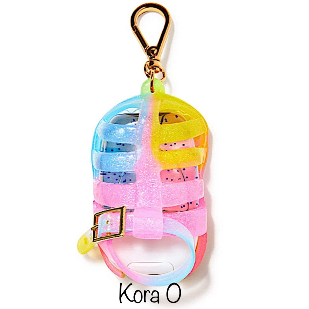 BBW Jelly Sandal Pocketbac Holder NEW
